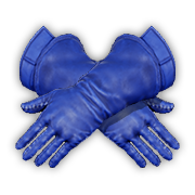 Cobalt Leather Gloves — Dark and Darker