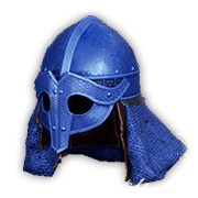 Cobalt Viking Helm — Dark and Darker