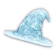 Frostlight Wizard Hat — Dark and Darker