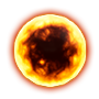 Glowing Orange Eye — Dark and Darker