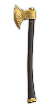 Golden Felling Axe — Dark and Darker