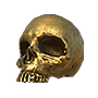 Golden Skull Token — Dark and Darker