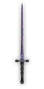 Obsidian Stiletto Dagger — Dark and Darker