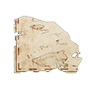 Old Nautical Chart Fragment — Dark and Darker